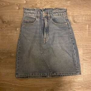H&M jean short skirt
